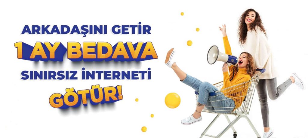 kayınete arkadşını getir internet kazan